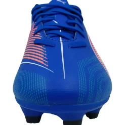 Puma Ultra 6 Play FG - AG voetbalschoenen junior ultra blue white glowing red< Voetbalschoenen