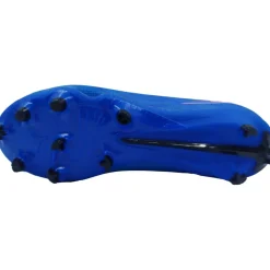 Puma Ultra 6 Play FG - AG voetbalschoenen junior ultra blue white glowing red< Voetbalschoenen