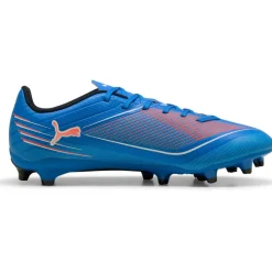Puma Ultra 6 Play FG - AG voetbalschoenen ultra blue white glowing red< Voetbalschoenen