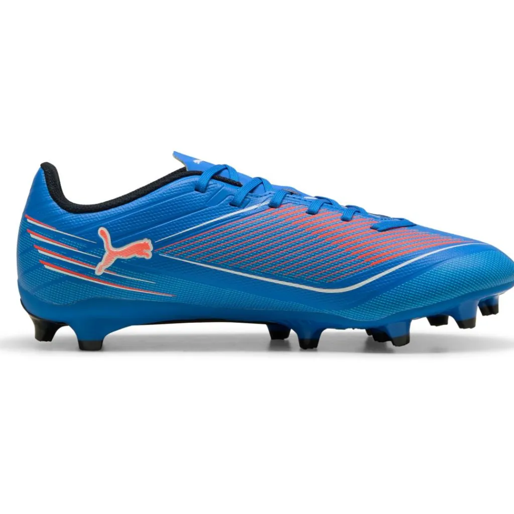 Puma Ultra 6 Play FG - AG voetbalschoenen ultra blue white glowing red< Voetbalschoenen