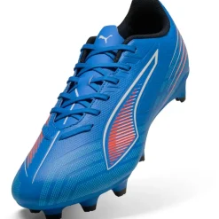 Puma Ultra 6 Play FG - AG voetbalschoenen ultra blue white glowing red< Voetbalschoenen