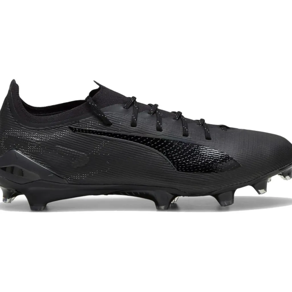Puma ULTRA 5 ULTIMATE FG voetbalschoenen heren black silver shadow grey< Voetbalschoenen