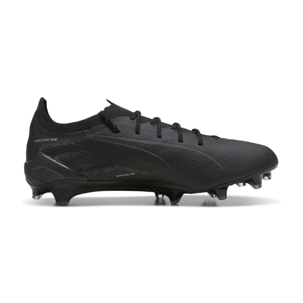 Puma ULTRA 5 ULTIMATE FG voetbalschoenen heren black silver shadow grey< Voetbalschoenen
