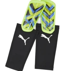 Scheenbeschermers Voetbal-Puma ULTRA Flex scheenbeschermers fizzy apple bluemazing