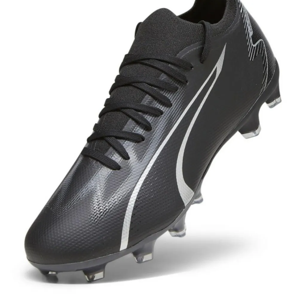 Voetbalschoenen-Puma Ultra Match FG AG voetbalschoenen heren black asphalt