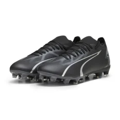 Voetbalschoenen-Puma Ultra Match FG AG voetbalschoenen heren black asphalt