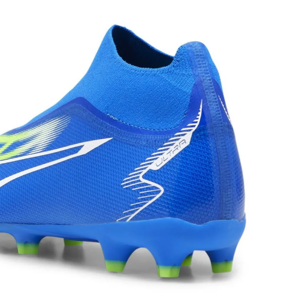Puma Ultra Match+ LL FG/AG voetbalschoenen heren ultra blue white pro green< Voetbalschoenen