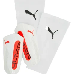 Puma ULTRA scheenbeschermers white glowing red< Scheenbeschermers Voetbal