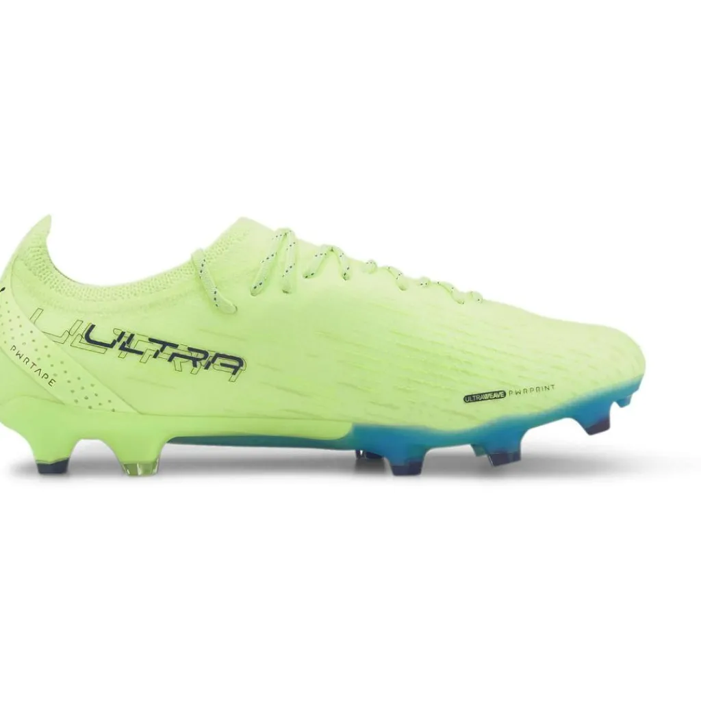 Voetbalschoenen-Puma Ultra Ultimate FG AG voetbalschoenen heren fizzy light parisian night glimmer blue