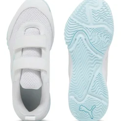 Puma Varion II indoorschoenen junior white light aqua< Indoorschoenen