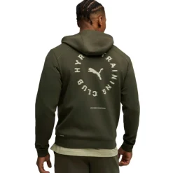 Puma x HYROX CLOUDSPUN hoodie heren dark olive< Truien & Vesten