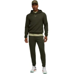 Puma x HYROX CLOUDSPUN hoodie heren dark olive< Truien & Vesten