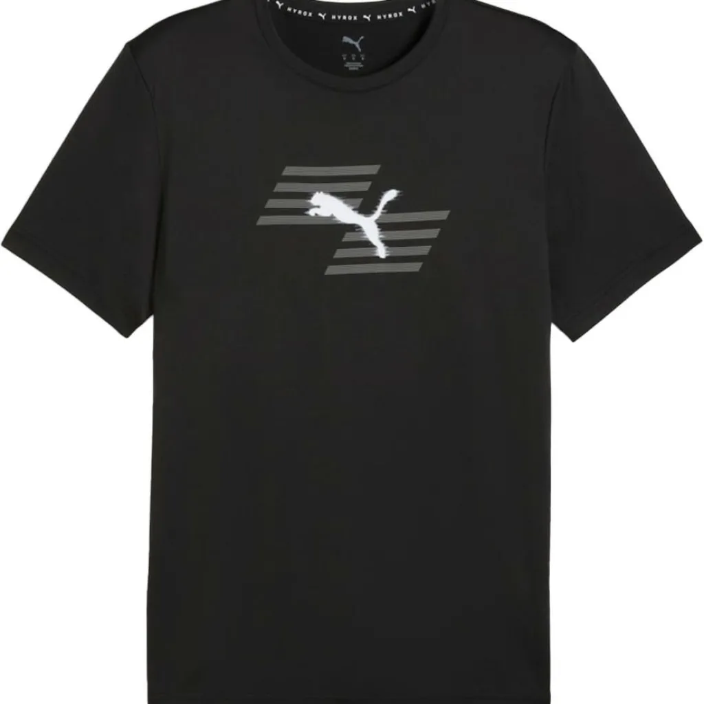 Puma x HYROX SL shirt heren black< Sportshirt