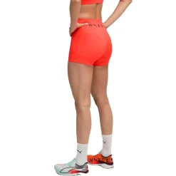 Sportbroek-Puma x HYROX sportlegging dames glowing red