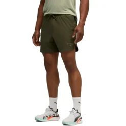 Puma x HYROX ULTRAWEAVE short heren dark olive< Sportbroek