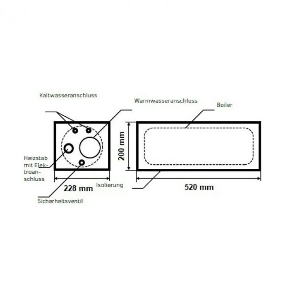 Boilers-Pundmann Therm Air 6 liter boilerset
