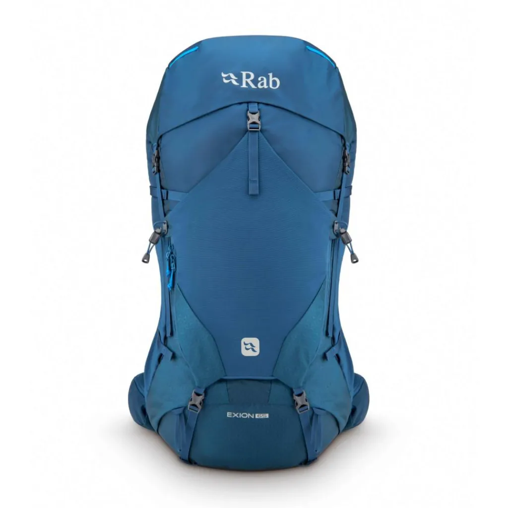 Backpacks-Rab Exion backpack M/L 65 liter tempest blue