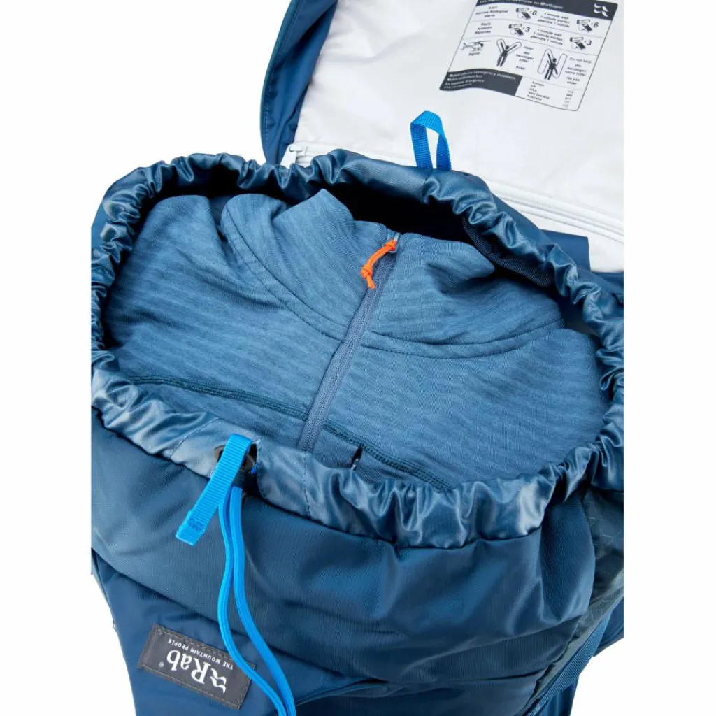 Backpacks-Rab Exion backpack M/L 65 liter tempest blue