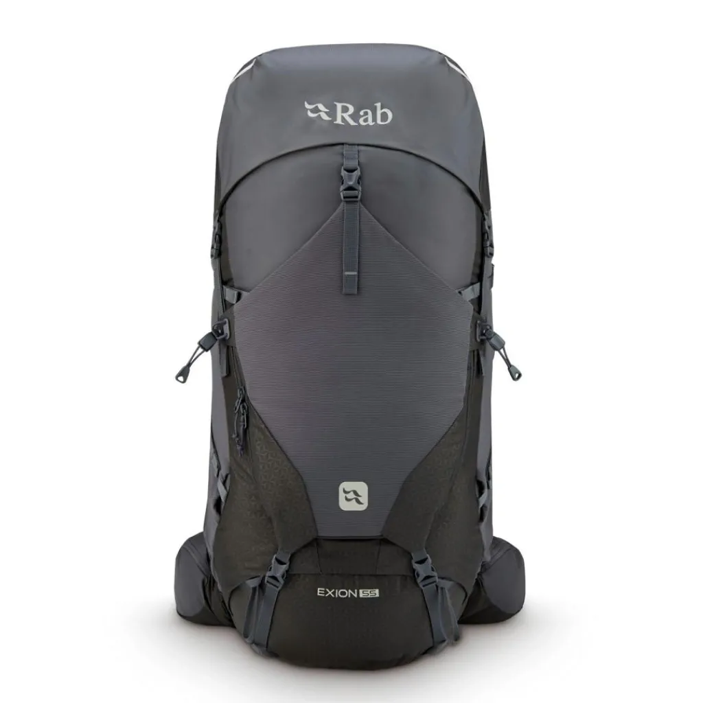 Backpacks-Rab Exion L/XL backpack 55 liter anthracite graphene