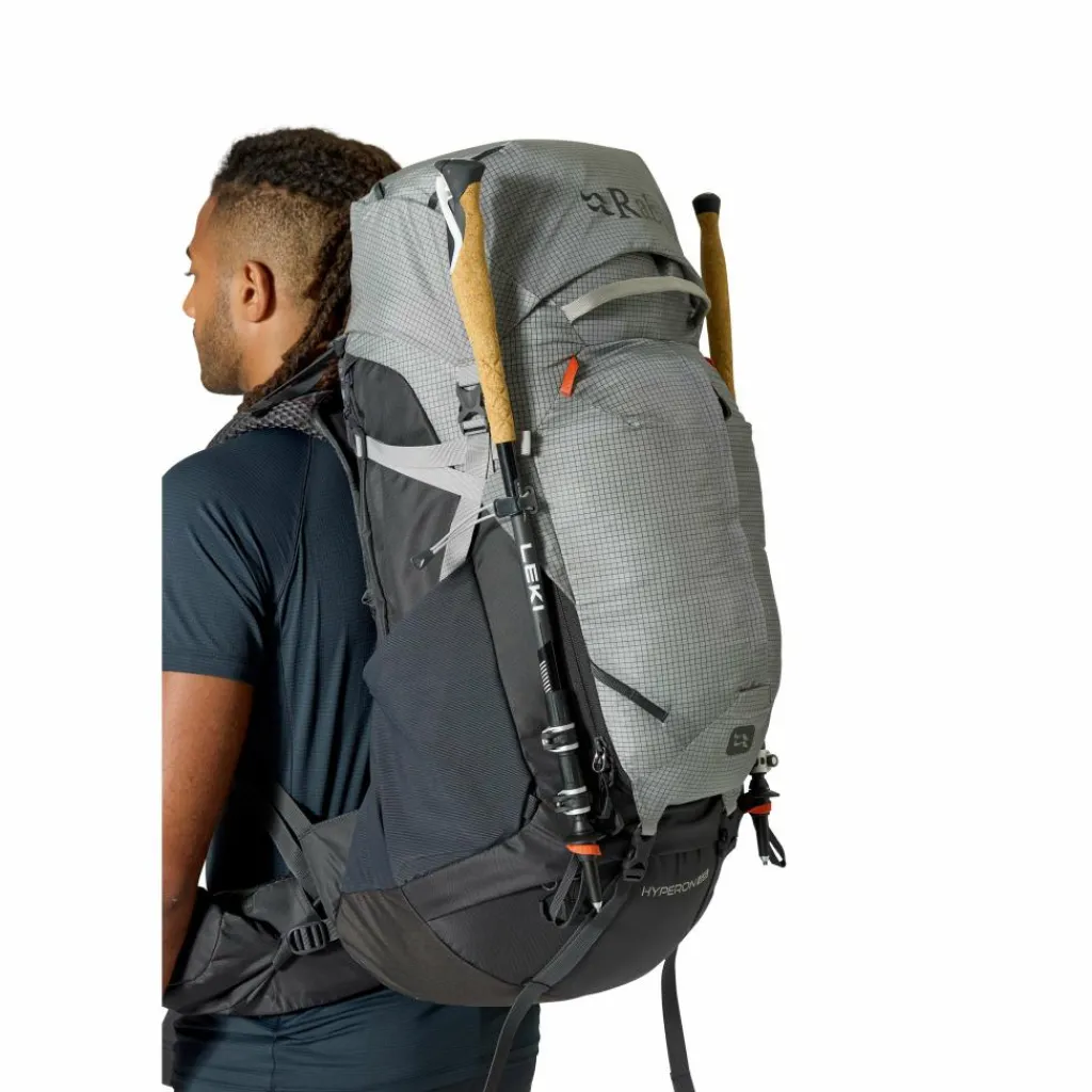 Rab Hyperon M/L backpack 65 liter dark pewter anthraci< Backpacks