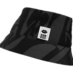 Rainkiss Back to Black Art Camo Bucket regenhoed black< Regenkleding & -Laarzen