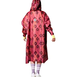 Regenkleding & -Laarzen-Rainkiss Ikat regenponcho merlot purple