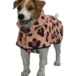 Hondenartikelen-Rainkiss Pink Panther Dog Poncho regenjas hond pink