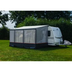 Reda Adventure 170 cm voorwand gordijn grey< Voorwanden