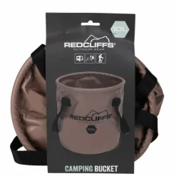 Emmers & Bakken-Redcliffs Opvouwbare emmer 10 liter brown