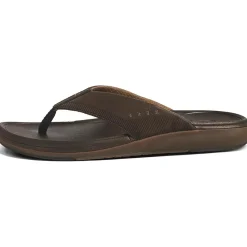 Reef Cushion Norte slippers heren dark brown< Slippers