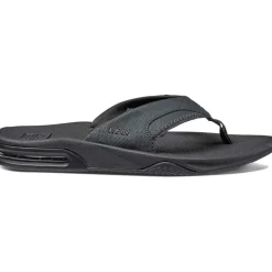 Reef Fanning slippers heren black< Slippers