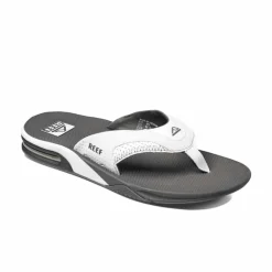 Reef Fanning slippers heren grey white< Slippers