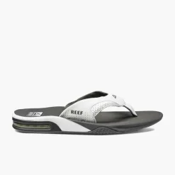 Reef Fanning slippers heren grey white< Slippers