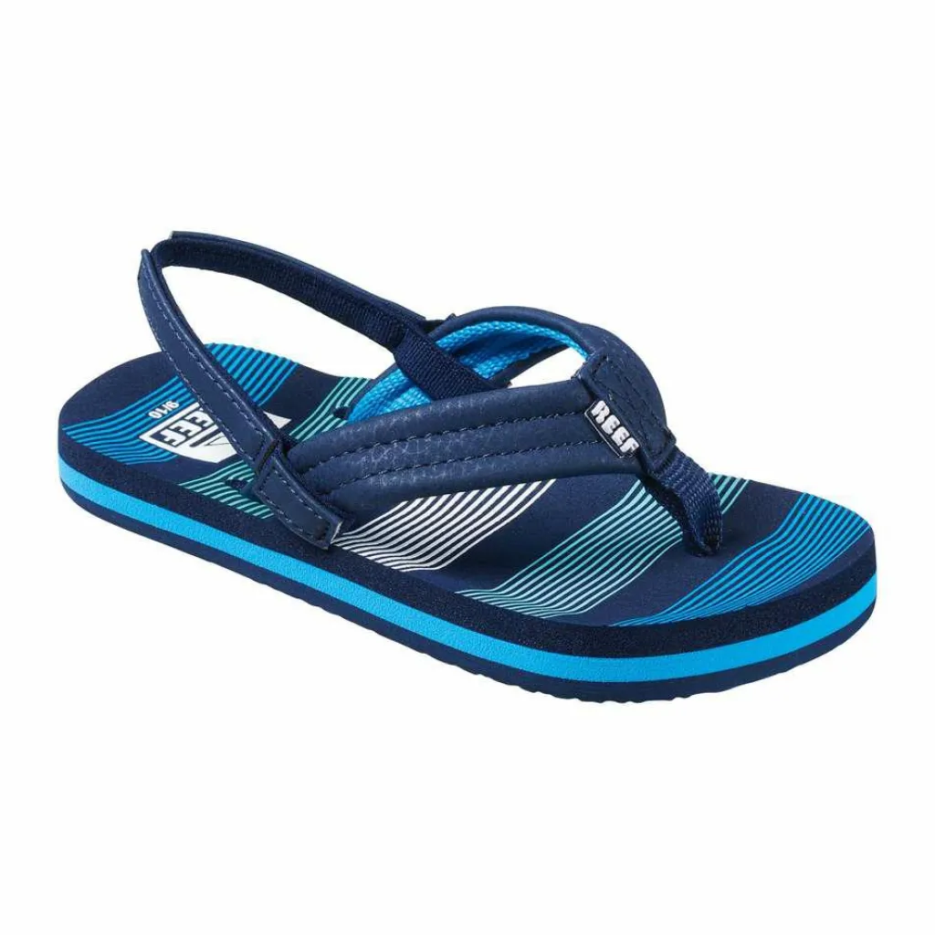 Sandalen-Reef Little Ahi sandalen junior deep sea stripes blue