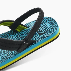Reef Little Ahi sandalen junior blue coral< Sandalen