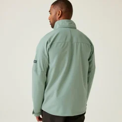 Outdoor Jack-Regatta Arana softshell jas heren glacier green