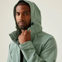 Outdoor Jack-Regatta Arana softshell jas heren glacier green