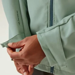Outdoor Jack-Regatta Arana softshell jas heren glacier green