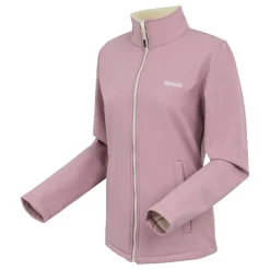 Outdoor Jack-Regatta Connie V softshell jas dames lilas light vanilla