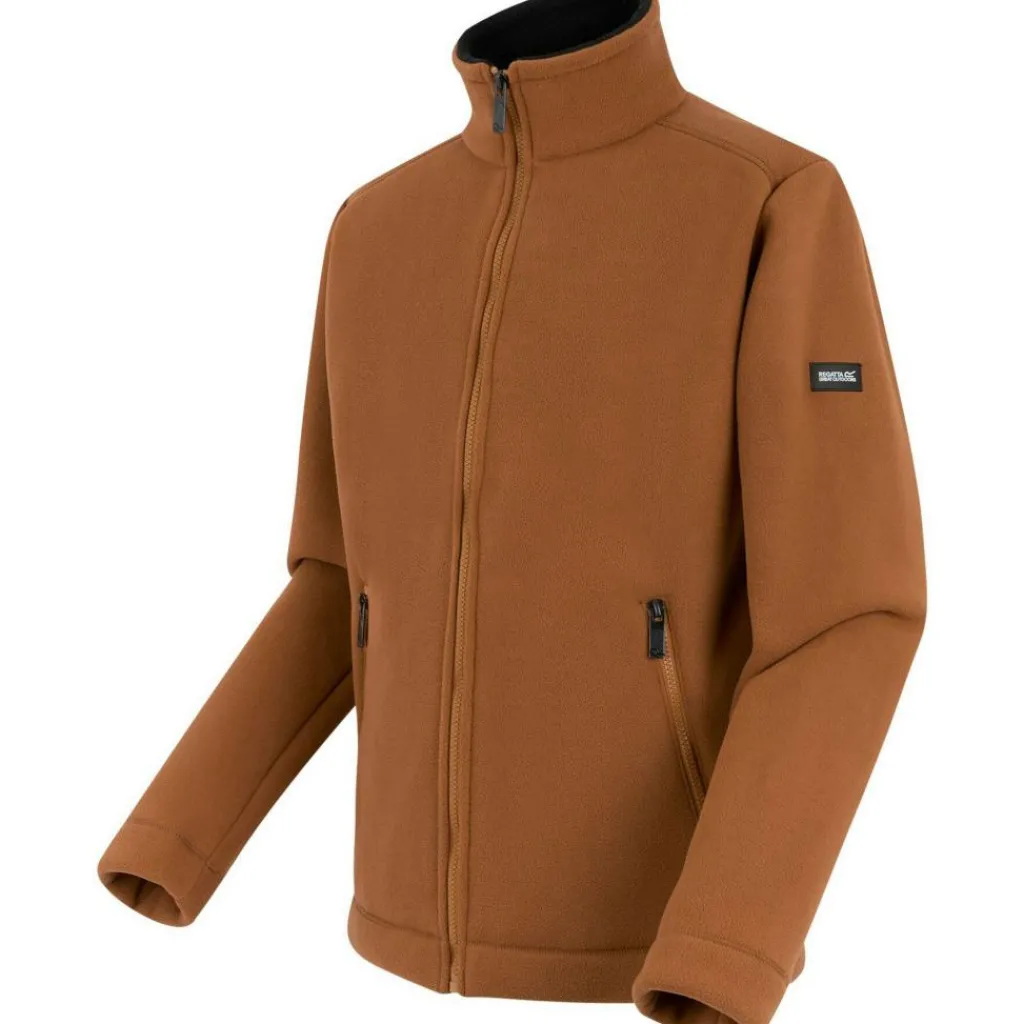 Fleece Vest-Regatta Garrian II fleece vest heren brown