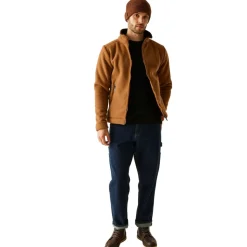 Fleece Vest-Regatta Garrian II fleece vest heren brown