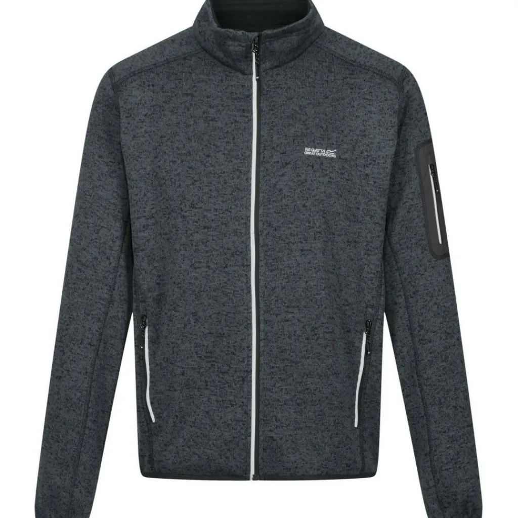 Regatta Newhill fleece vest heren ash< Fleece Vest