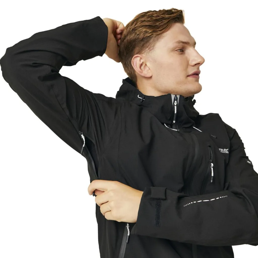 Outdoor Jack-Regatta Okara outdoor jack heren black