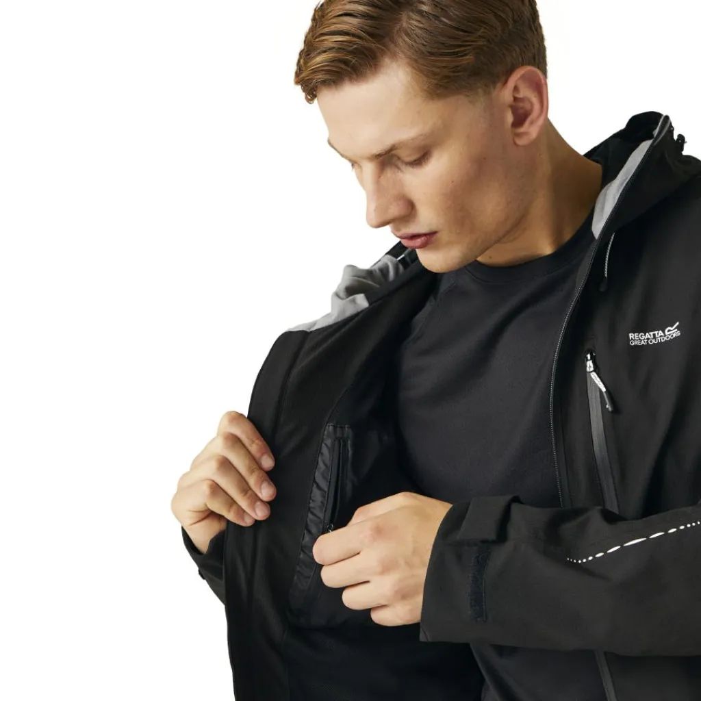 Outdoor Jack-Regatta Okara outdoor jack heren black