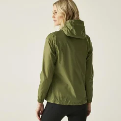 Regenkleding & -Laarzen-Regatta Pack It III regenjas dames nephrite green
