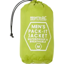 Regatta Pack It III regenjas heren grenoble green< Regenkleding & -Laarzen