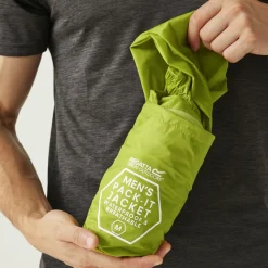 Regatta Pack It III regenjas heren grenoble green< Regenkleding & -Laarzen