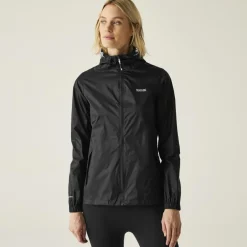 Regenkleding & -Laarzen-Regatta Pack It III regenjas dames black