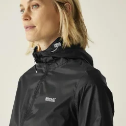 Regenkleding & -Laarzen-Regatta Pack It III regenjas dames black