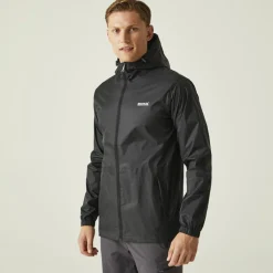 Regenkleding & -Laarzen-Regatta Pack It III regenjas heren black